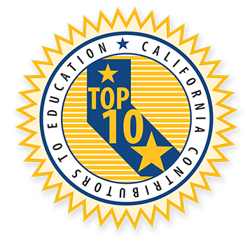 Top 10 Contributors to California Education